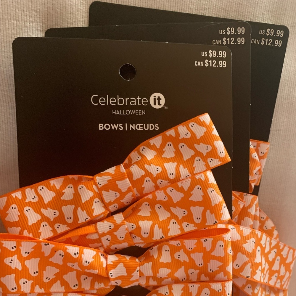 NWT Ashland Celebrate It Multi-colored Halloween Bows Sets - Picture 5 of 7